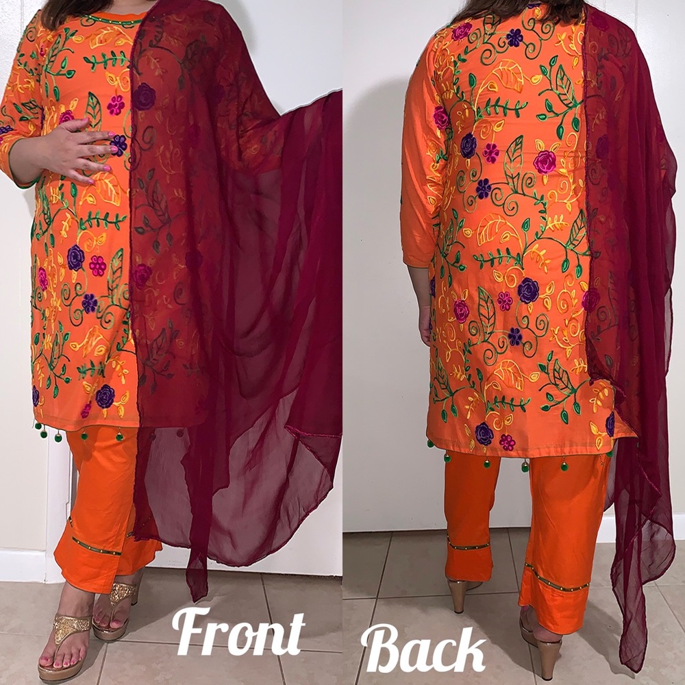 3 piece Shalwar Kameez| Pakistani/Indian suit